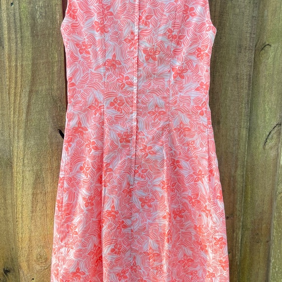 Vintage 60s The Lilly Coral Floral Shift Dress Lilly Pulitzer - Picture 6 of 12